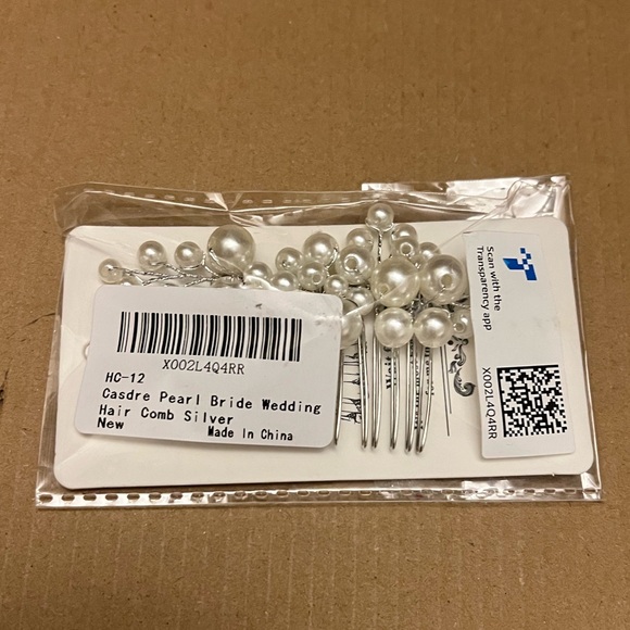 Pearl Hair Comb - Picture 2 of 2